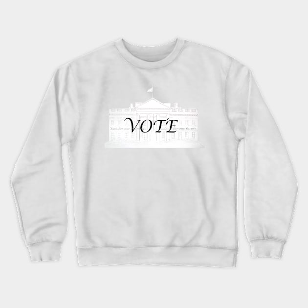 vote for US presidential election Crewneck Sweatshirt by colorandcolor